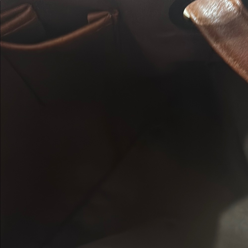 Brown Leather Clutch - Picture 4 of 6